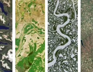 Brasil visto do Landsat da NASA