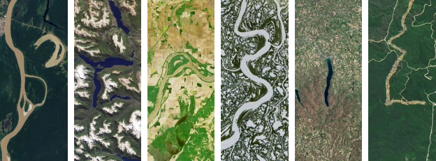 Brasil visto do Landsat da NASA
