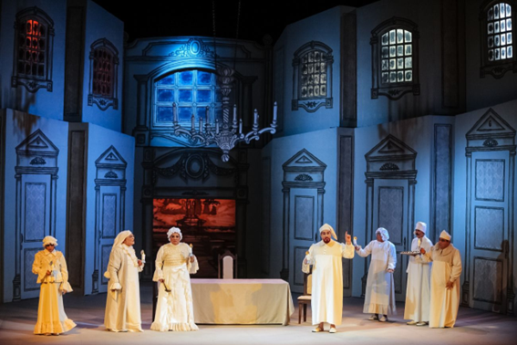 Exemplo de cenografia em teatro | Imagem: Agência Pará
