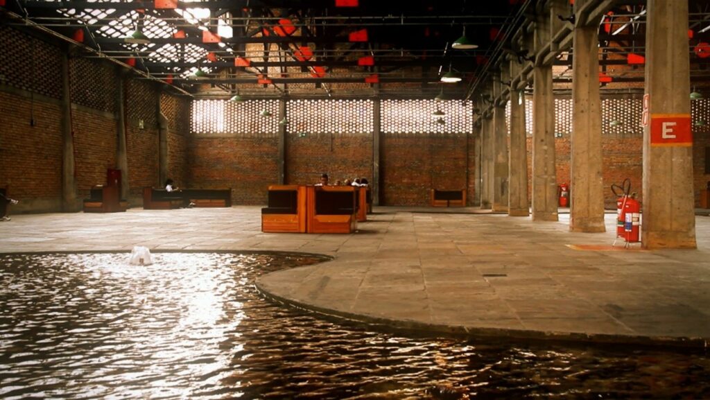 Interior do SESC Pompeia, em São Paulo | Imagem: Viva Decora
