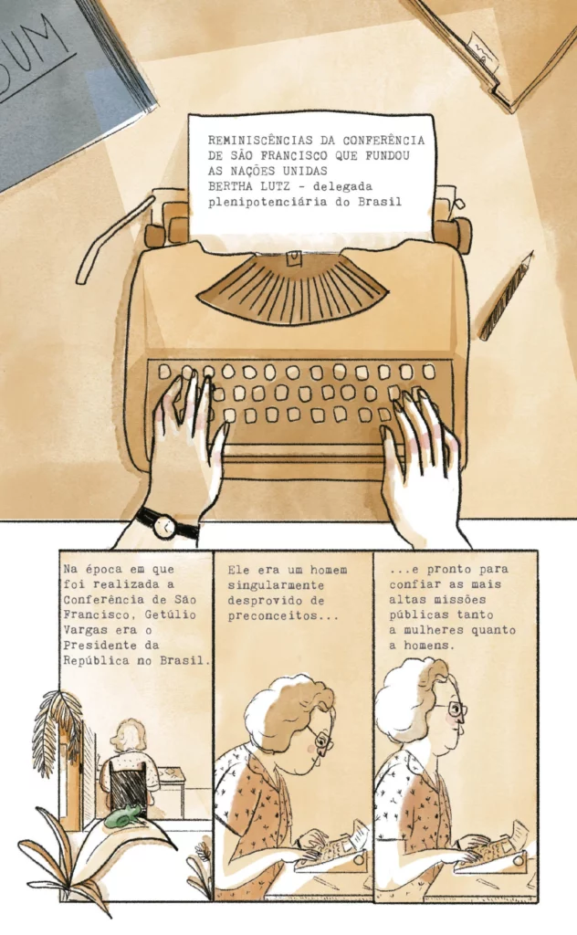 Bertha Lutz e a carta da ONU 