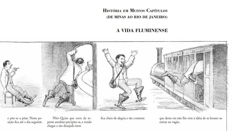 história em quadrinhos Nhoquim