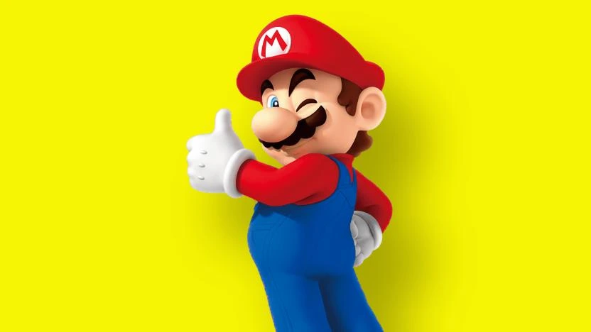 mario thumbs up