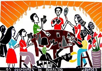 Os jogadores de baralho - J.Borges
