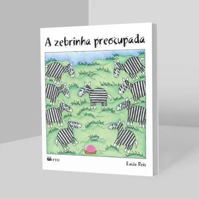 A zebrinha preocupada