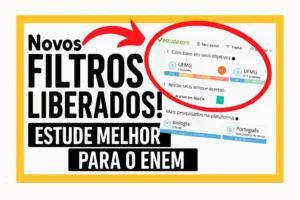 filtros questões para Enem e vestibular da Estuda.com