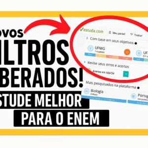 filtros questões para Enem e vestibular da Estuda.com