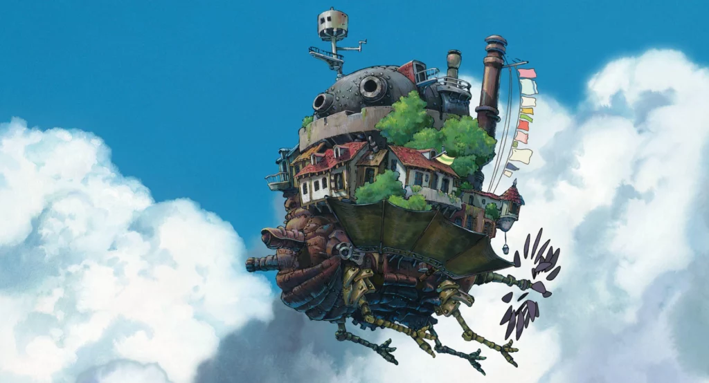 Cena de “O Castelo Animado". Divulgação Studio Ghibli. 