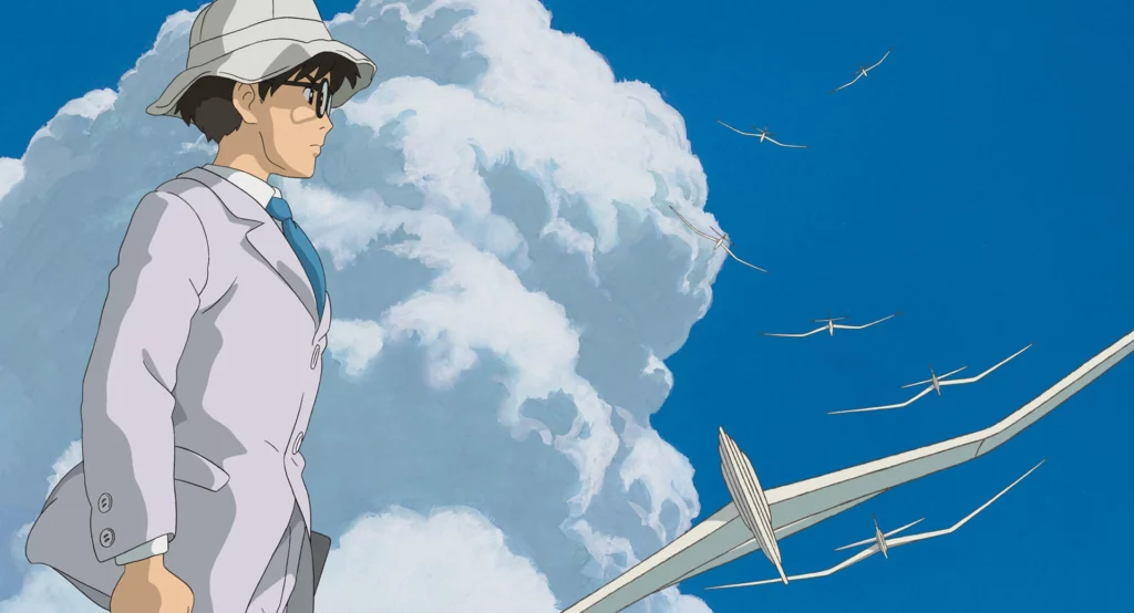 Cena de “Vidas ao Vento". Divulgação Studio Ghibli. 
