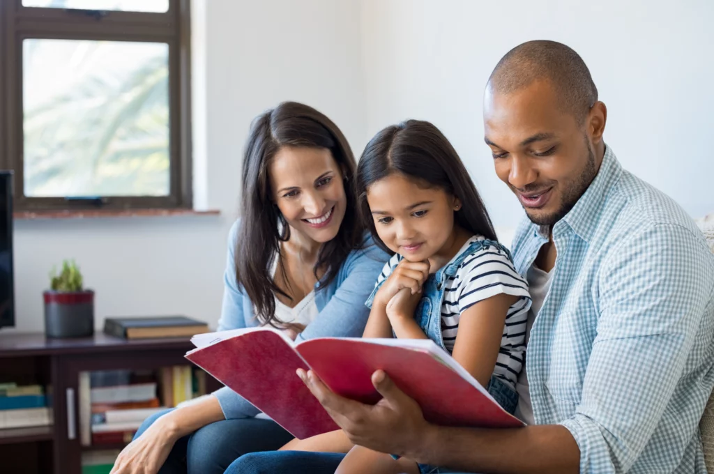 leitura em família