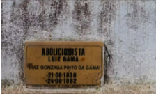 túmulo de Luiz Gama