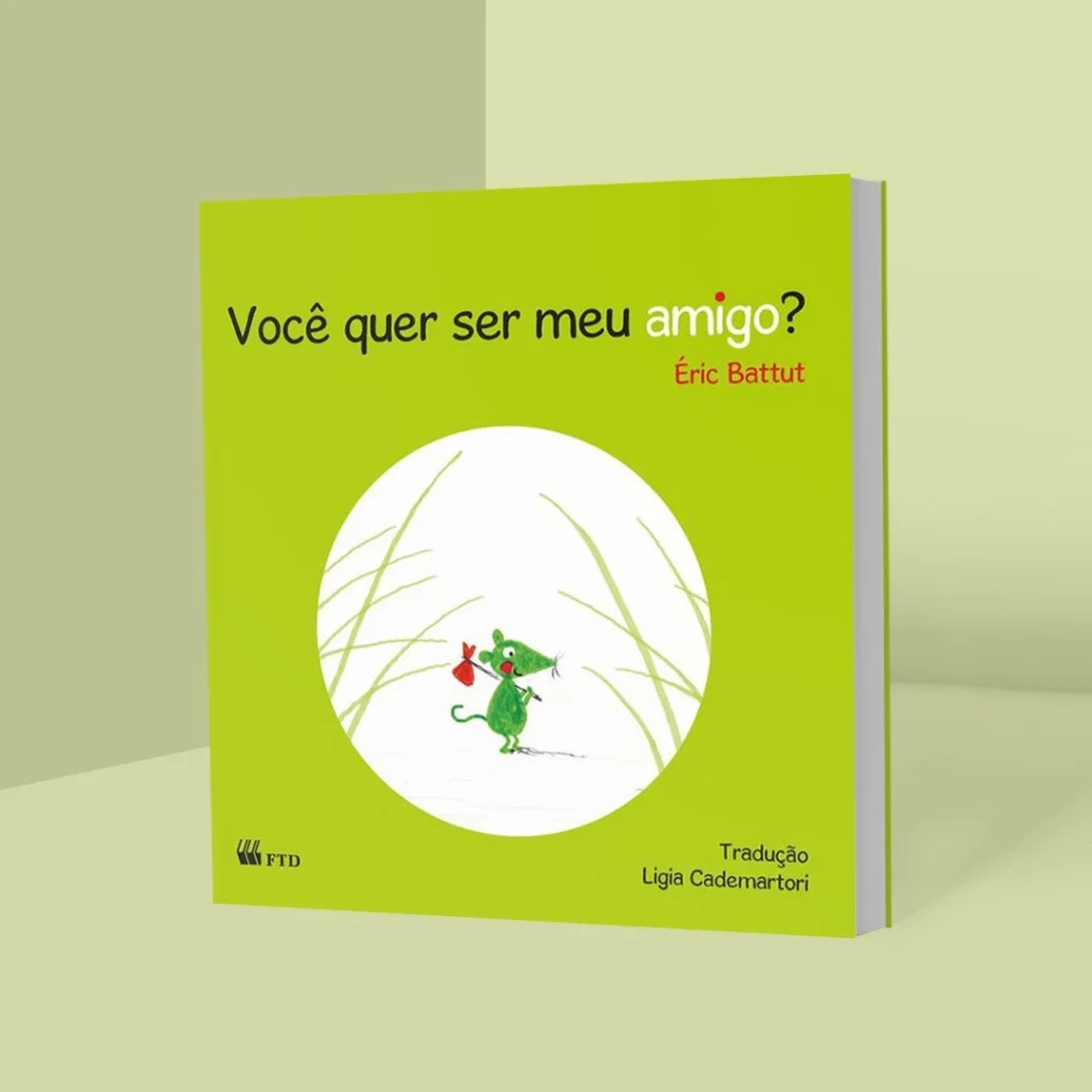Capa do livro "Você quer ser meu amigo" que fala sobre amizade