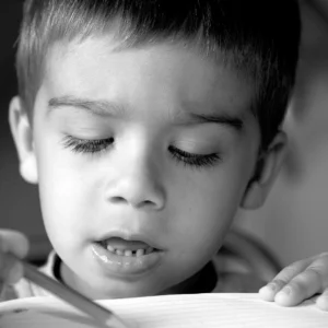 estudante com dificuldade de aprendizagem