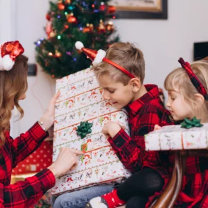 presente de Natal para as crianças