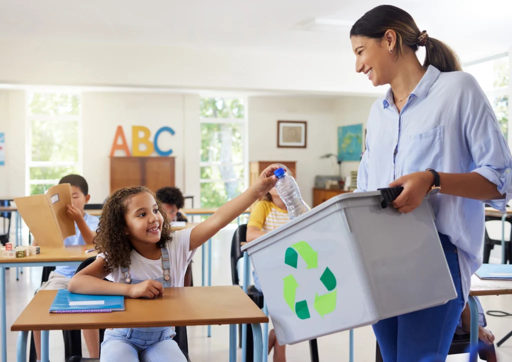 reciclagem na escola