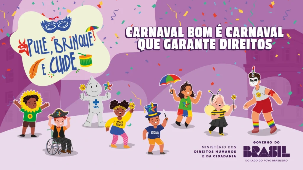 CARNAVAL SEGURO COM AS CRIANÇAS