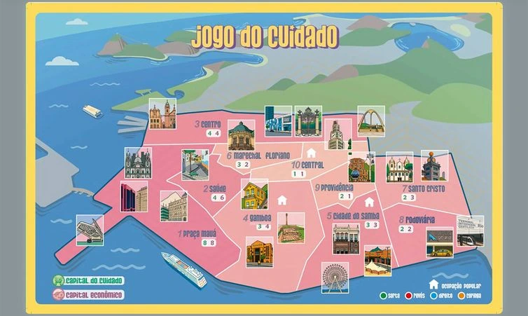 Jogo do Cuidado – Um Jogo sobre o Direito à Cidade das Mulheres