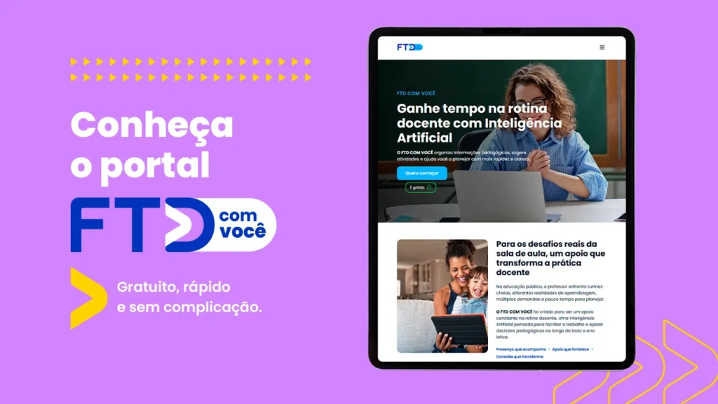 Planejamento de aula com FTD com Você