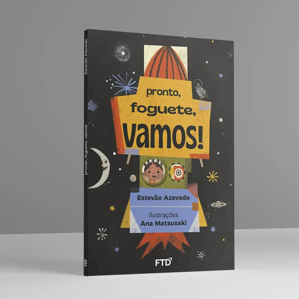 Capa do livro Pronto, foguete, vamos!