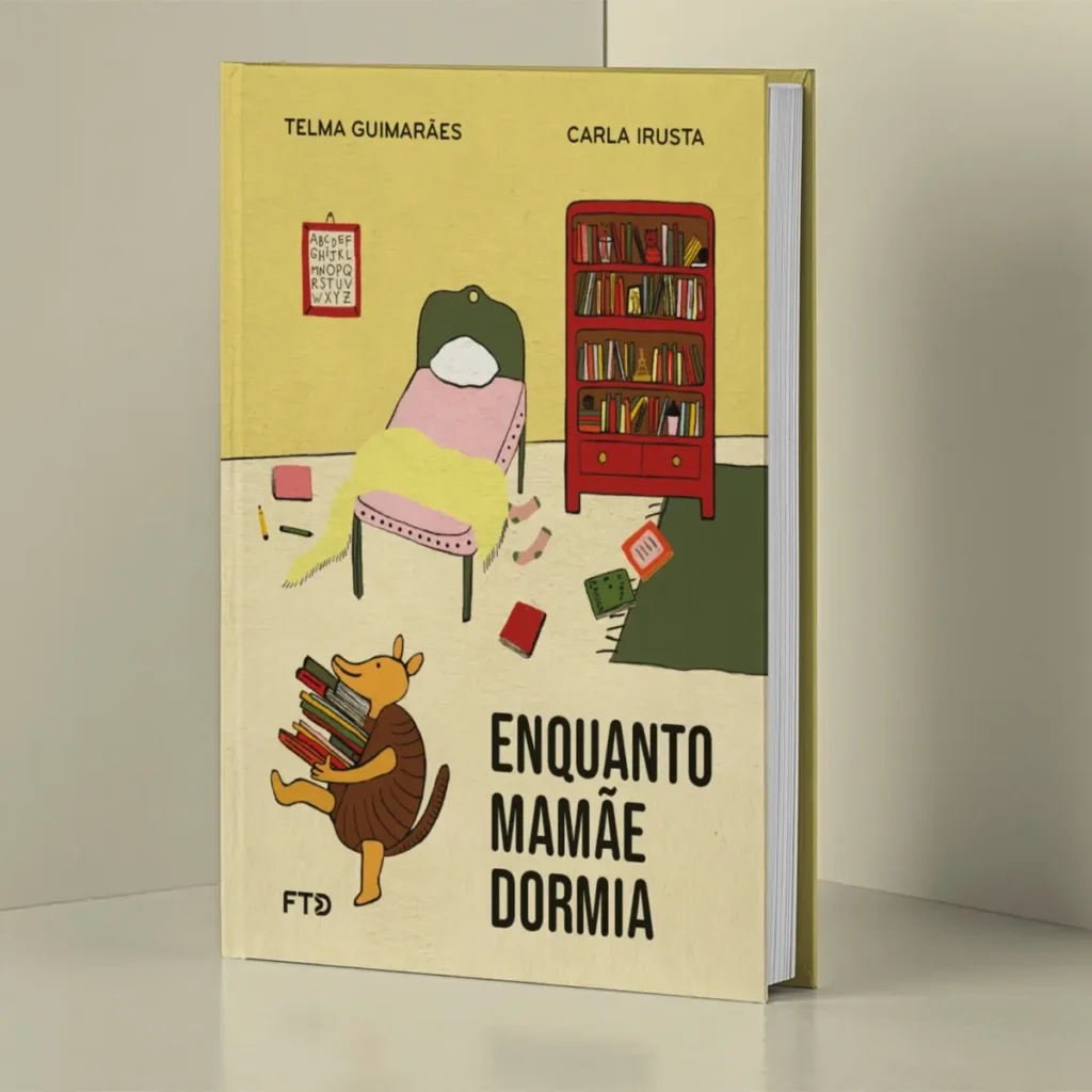 Capa do livro Enquanto mamãe dormia