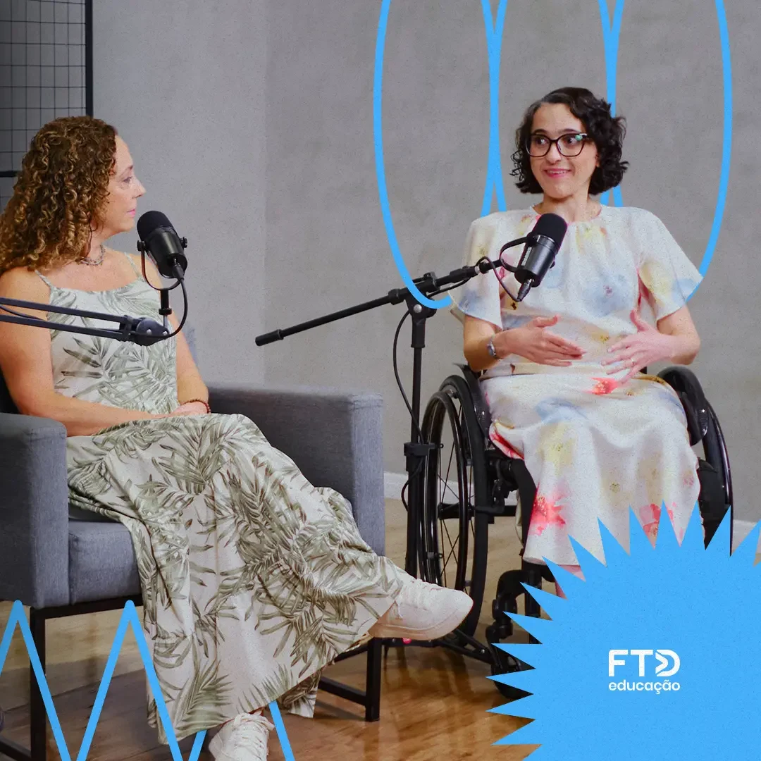 Capa do Podcast Conteúdo Aberto, episódio #19 sobre Educação Inclusiva