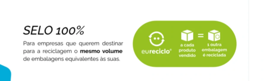 eu reciclo selo