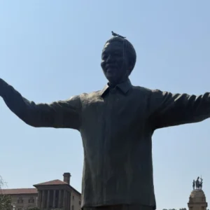 Nelson Mandela na África do Sul