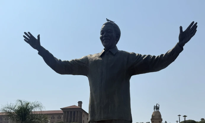 Nelson Mandela na África do Sul
